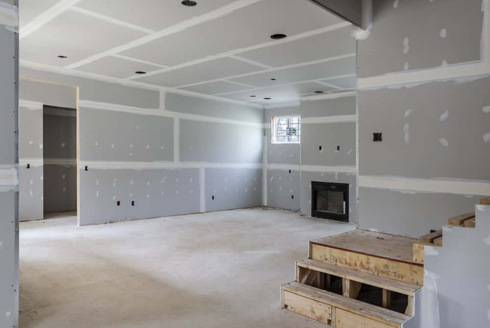 Basement Drywall